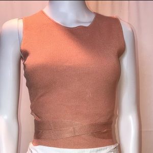 ZARA WRAP AROUND BALLET TOP